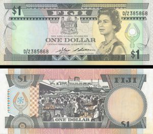 Fiji - One Dollar - P-81a - dated ND 1983 - Foreign Paper Money