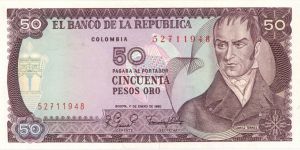 Colombia - P-422a -  Foreign Paper Money