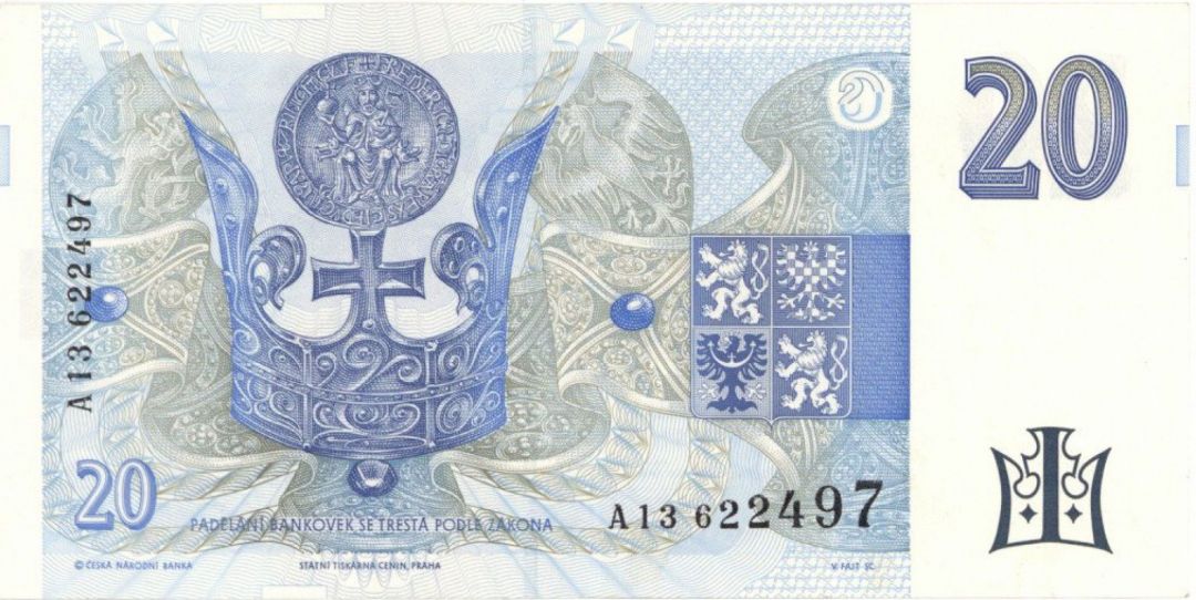 Czech Republic - P-10a -  Foreign Paper Money