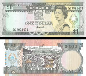 Fiji - 1 Fijian Dollar - P-89a - 1993 dated Foreign Paper Money