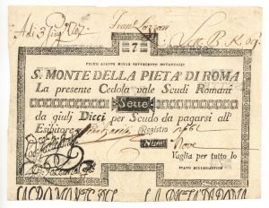 Italy - P-S305 - Foreign Paper Money