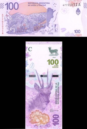Argentina - 100 Pesos - P-NEW - Foreign Paper Money