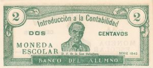 Cuba $2 Fractional Currency - 1940 dated Cuban Educational Currency - Paper Money