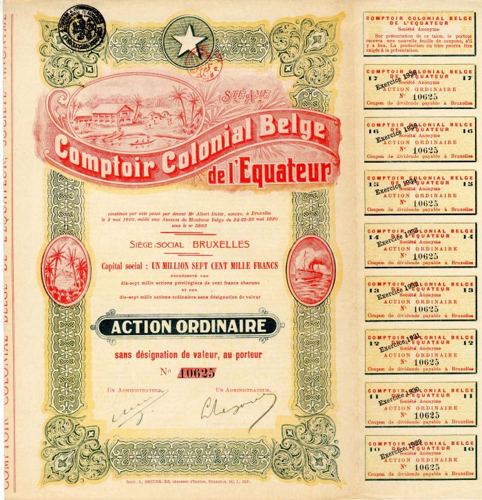 Comptoir Colonial Belge de l'Equateur