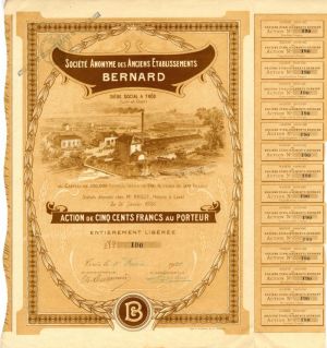 Societe Anonyme Des Anciens Etablissements Bernard