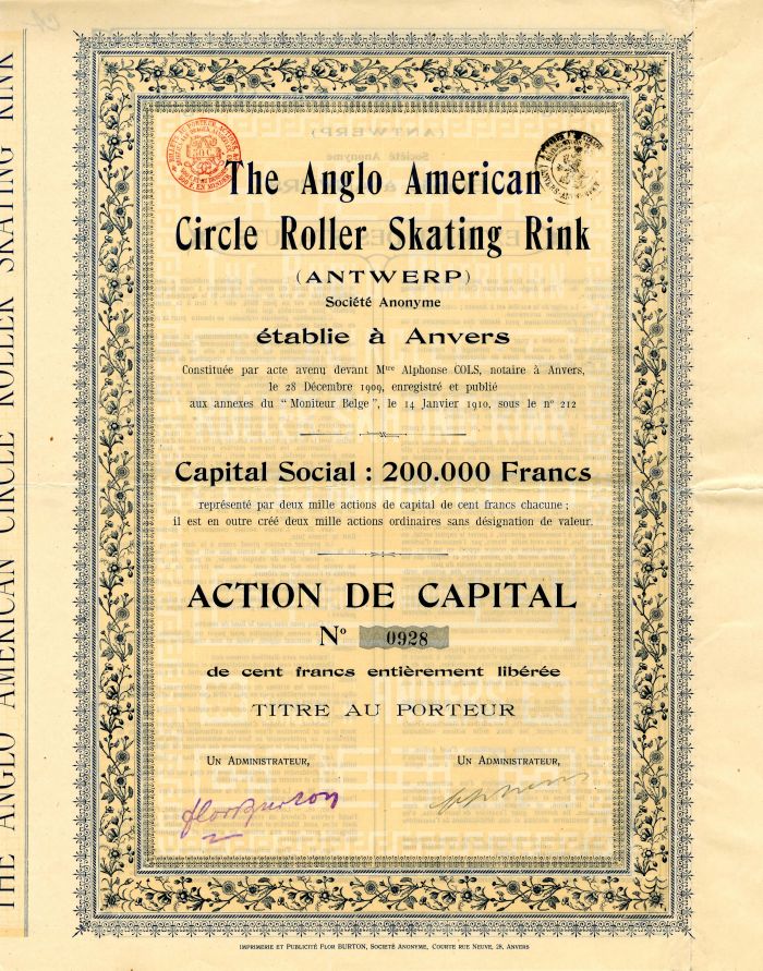 Anglo American Circle Roller Skating Rink