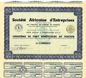 Societe Africaine d'Entreprises