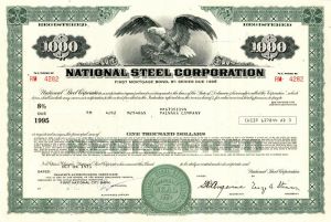 National Steel Corporation - Bond