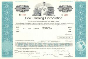 Dow Corning Corporation - dated 1970's General Bond - Various Denominations Available