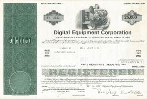 Digital Equipment Corp - Bond