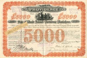 City of Providence - Certificate #1 - Bond