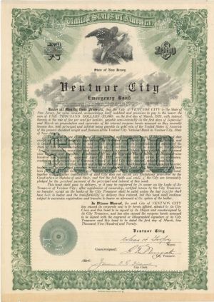 Ventnor City - $1,000 Bond