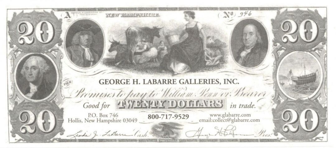 George LaBarre Galleries Gift Certificate 