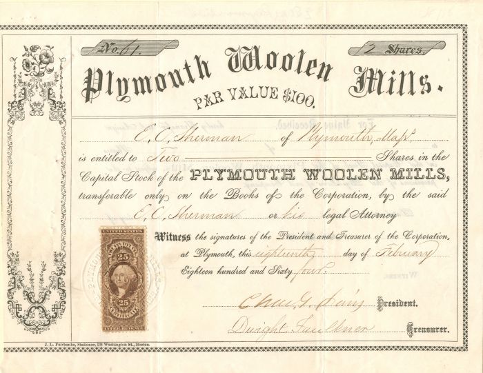 Plymouth Woolen Mills