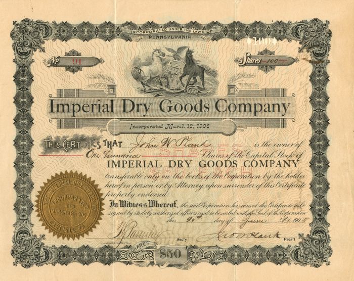 Imperial Dry Goods Co.