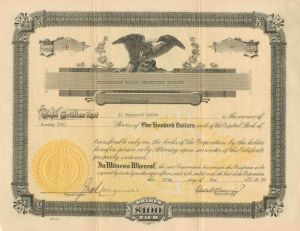 Mississippi Valley Securities Co. - Stock Certificate