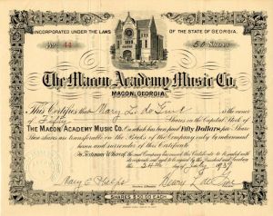 Macon Academy Music Co.