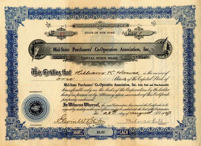 Mid-State Purchasers' Co-Operative Association, Inc.