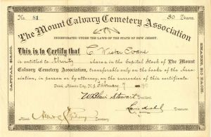 Mount Calvary Cemetary Association