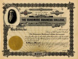 Dunsmore Business College, Incorporated