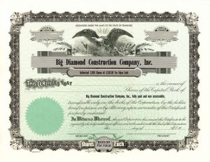 Big Diamond Construction Co., Inc.