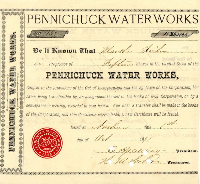 Pennichuck Water Works