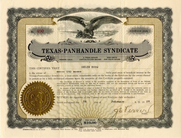 Texas-Panhandle Syndicate