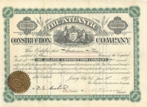 > 1917 Indiana stock certificate share The Huntertown Grain Co 