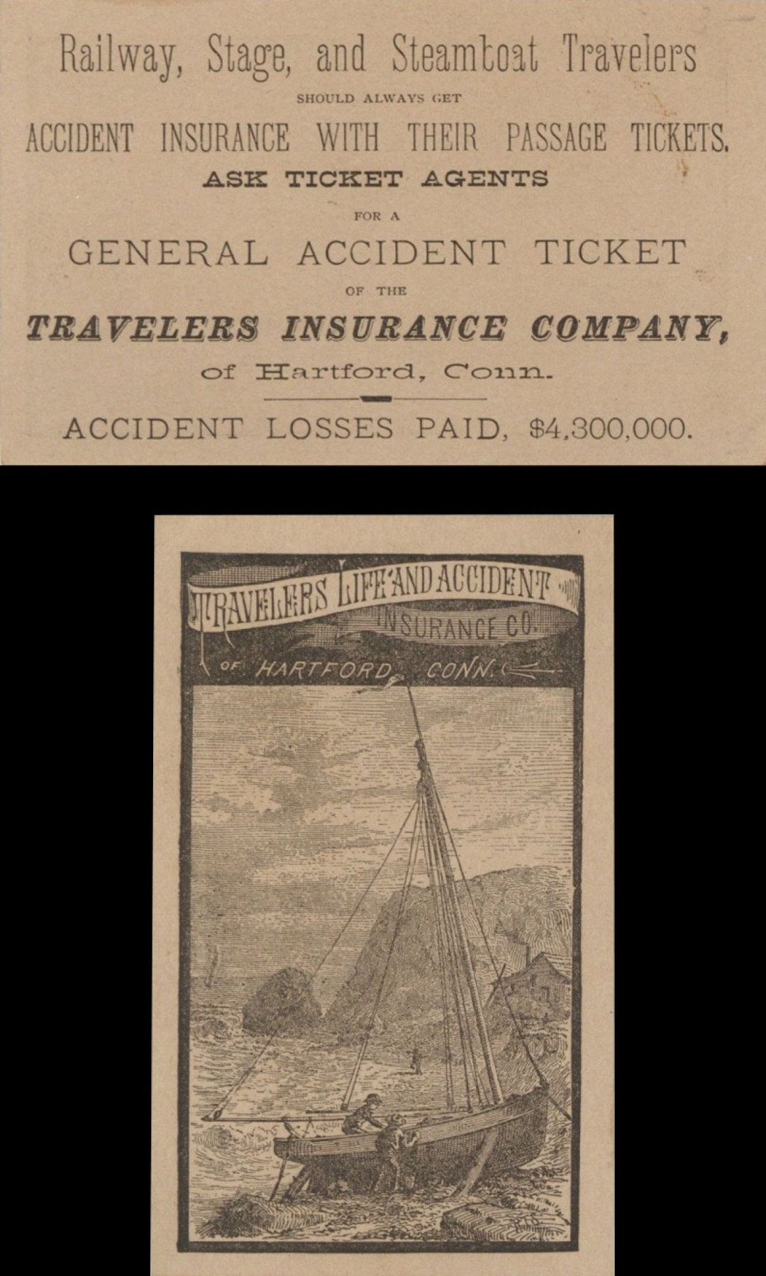 Travelers Life and Accident Insurance Co. Card -  Insurance