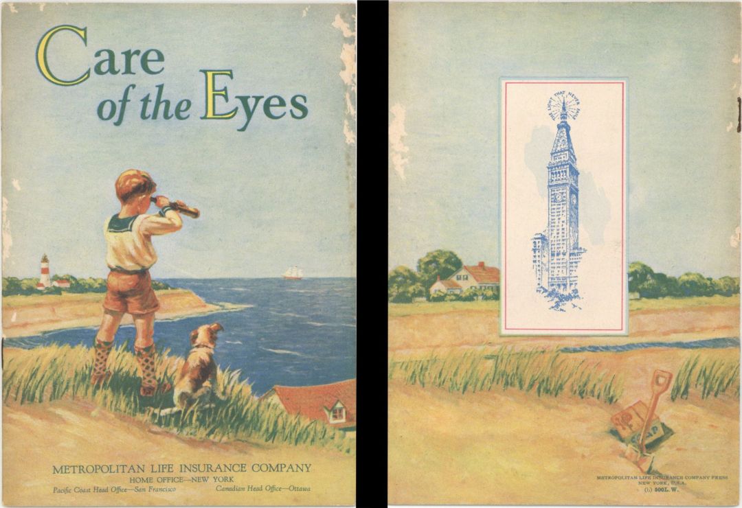 Care of the Eyes by Metropolitan Life Insurance Co. -  Insurance