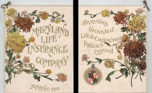 Maryland Life Insurance Co. Almanac of 1910 -  Insurance