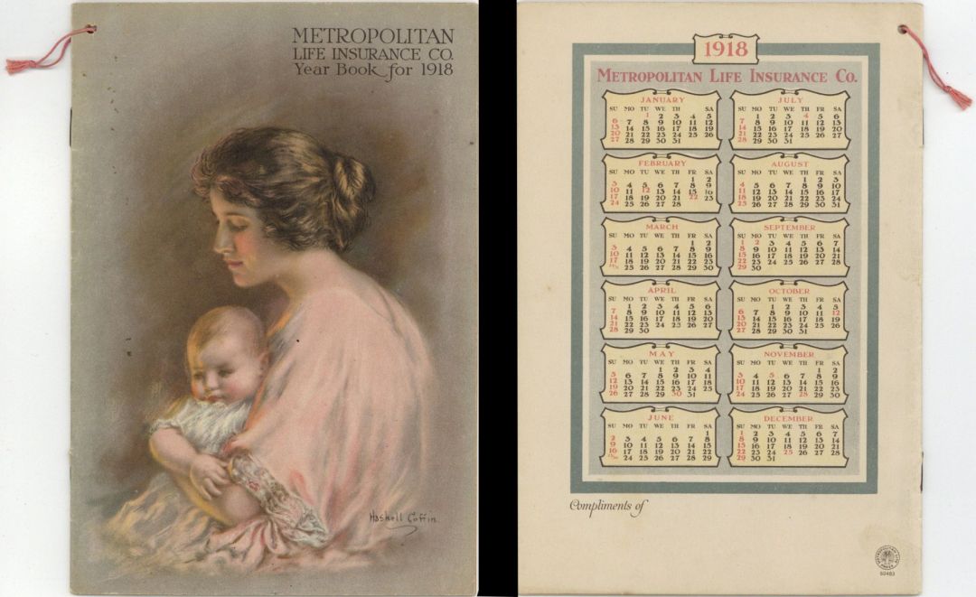 Metropolitan Life Insurance Co. Year Book of 1918 -  Insurance