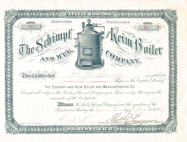 Schimpf and Keim Boiler and Mfg Co.