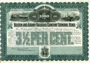 Boston and Albany Railroad Co. Terminal - Bond