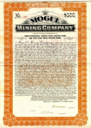 Mogul Mining Co. - $500 - Bond