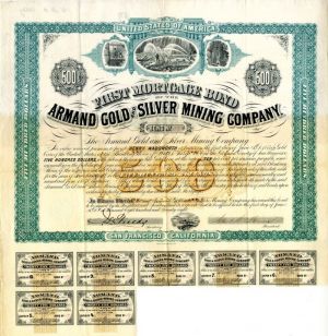 Armand Gold and Silver Mining Co. - Bond
