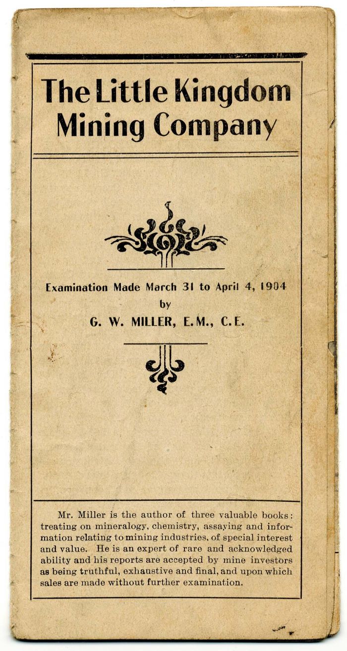 Little Kingdom Mining Co. Prospectus