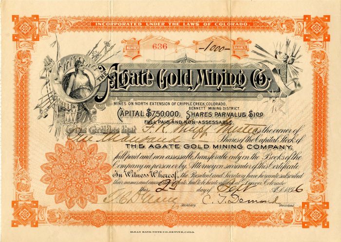 Agate Gold Mining Co.