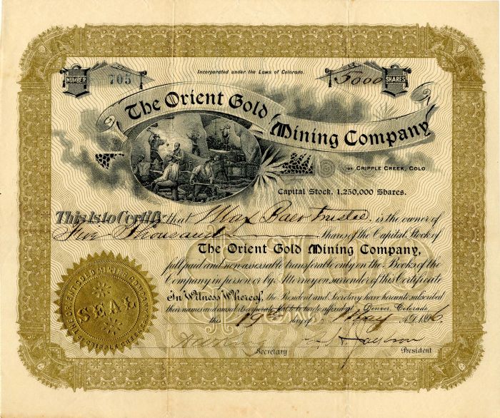 Orient Gold Mining Co.