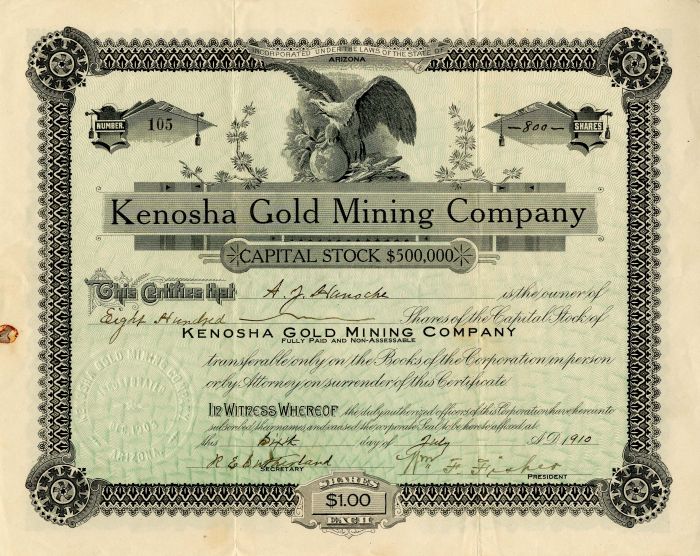 Kenosha Gold Mining Co.
