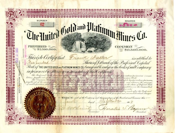United Gold and Platinum Mines Co.