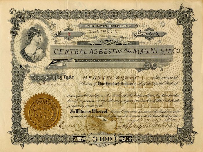 Central Asbestos and Magnesia Co.