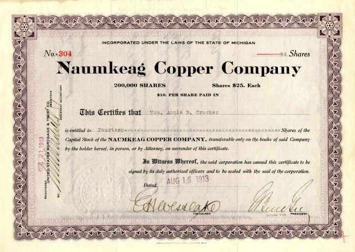 Naumkeag Copper Co.