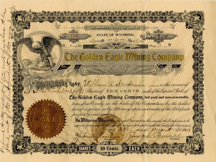 Golden Eagle Mining Co.