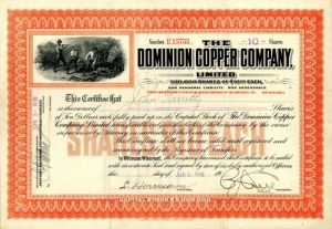 Dominion Copper Co., Limited