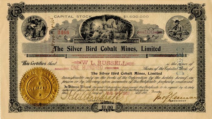 Silver Bird Cobalt Mines, Limited