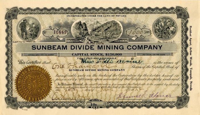 Sunbeam Divide Mining Co.