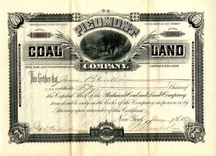 Piedmont Coal and Land Co.