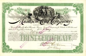 Madison Coal Co. - Stock Certificate