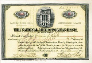 National Metropolitan Bank of Washington
